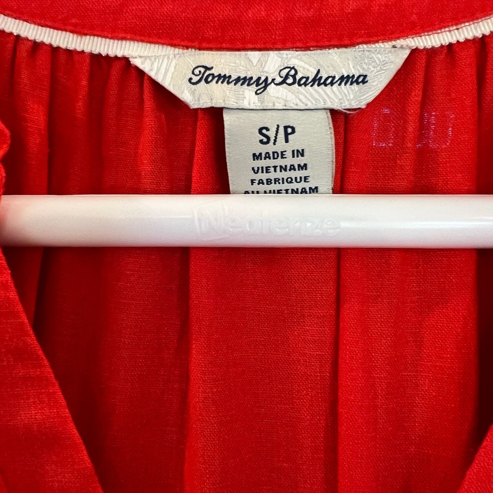 Tommy Bahama Tiered Maxi Dress, S/P - Picture 3 of 5